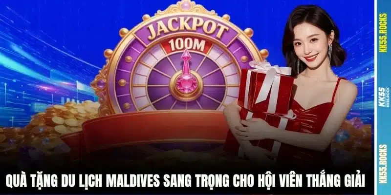 Quà tặng du lịch Maldives sang trọng cho hội viên thắng giải