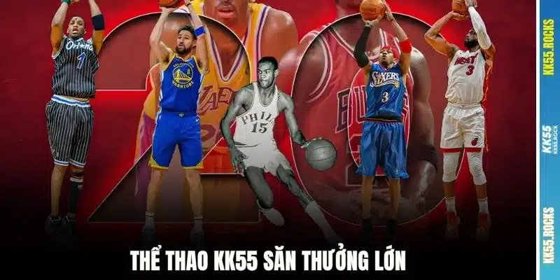 Thể thao KK55 săn thưởng lớn